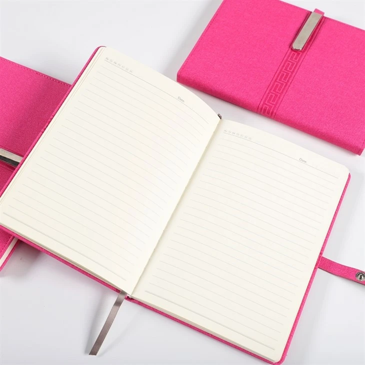 Pink Leather Diary